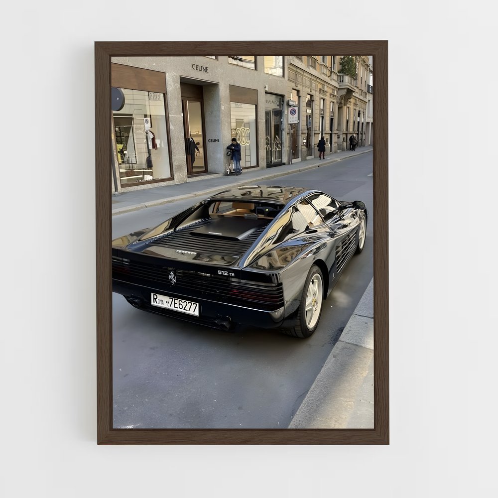 Poster sophistication icône – affiche Ferrari (vue 5)